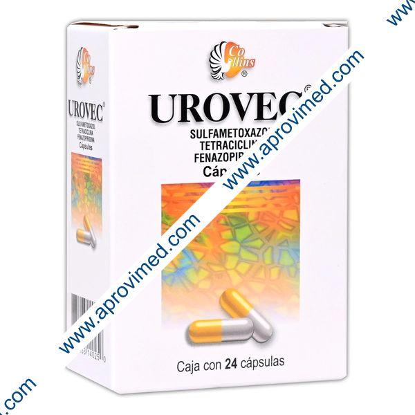 UROVEC c/24 CAPS. 250/125/50 MG.