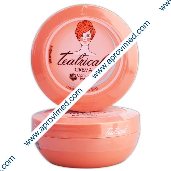 TEATRICAL CREMA c/Rosas y Lanolina TARRO c/52 G.