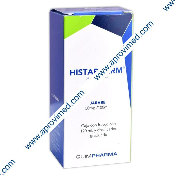 HISTAPHARM JARABE Fco. 120 ML. 50 MG/100 ML.