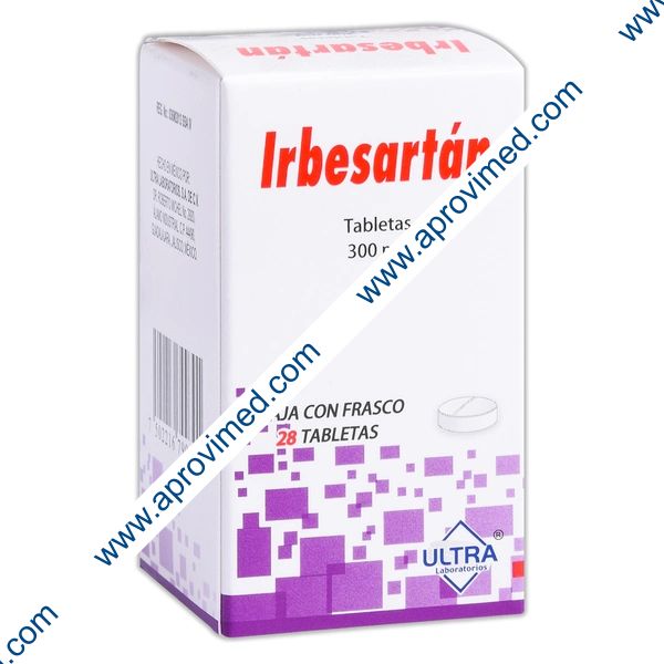 IRBESARTÁN (Ultra) c/28 TABS. 300 MG.