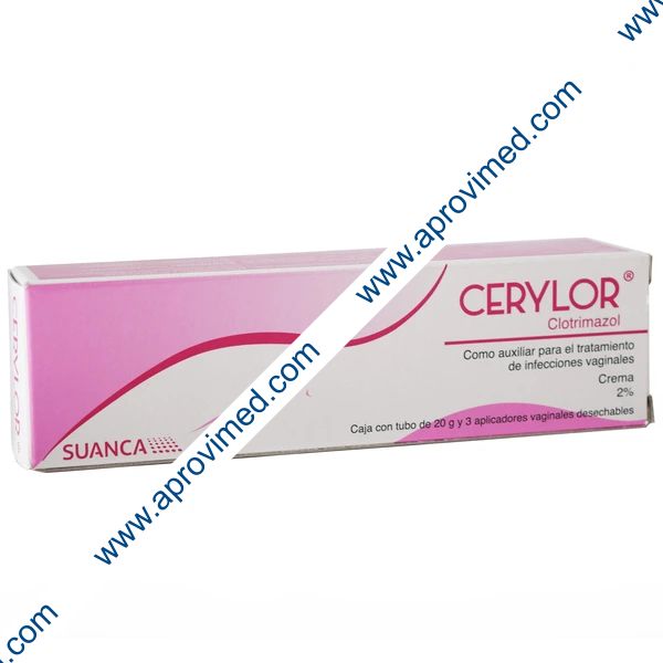 CERYLOR CREMA Vaginal 2% Tubo c/20 G. y 3 Aplics.