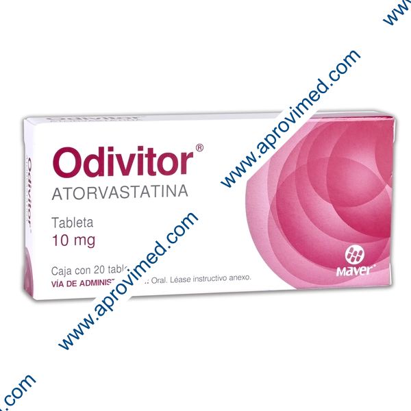 ODIVITOR c/20 TABS. 10 MG.