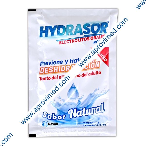 HYDRASOR POLVO "Sab. NATURAL" c/1 SOBRE 27.9 G. p/1 L.