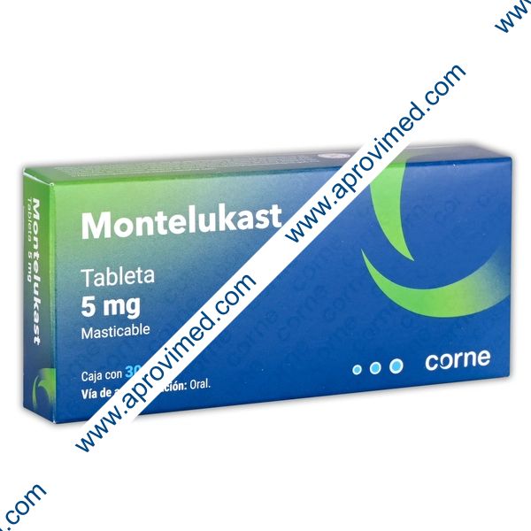 MONTELUKAST (Corne) c/30 TABS. Masticables 5 MG.