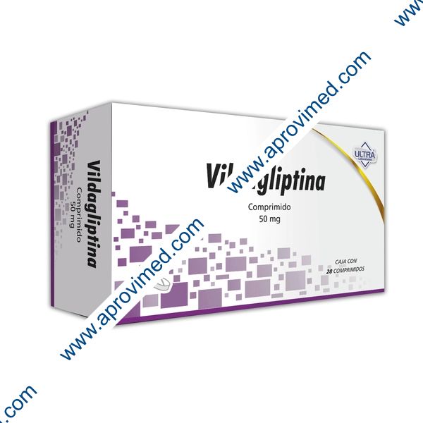VILDAGLIPTINA (Ultra) c/28 COMPS. 50 MG.