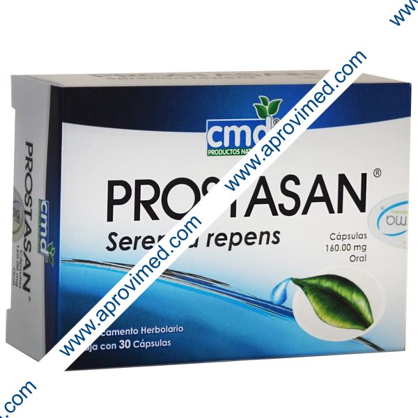 PROSTASAN Caja/Blister c/30 CAPS. 160 MG.