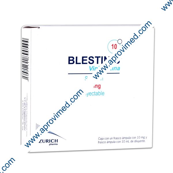 BLESTINIB Sol. Iny. c/1 FCO. AMP. 10 MG.