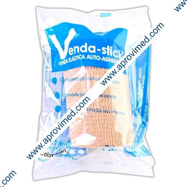 VENDA-STICK Auto adherente (Color Piel)  7.5cm. (3") x 4.5m. c/1 Pza.