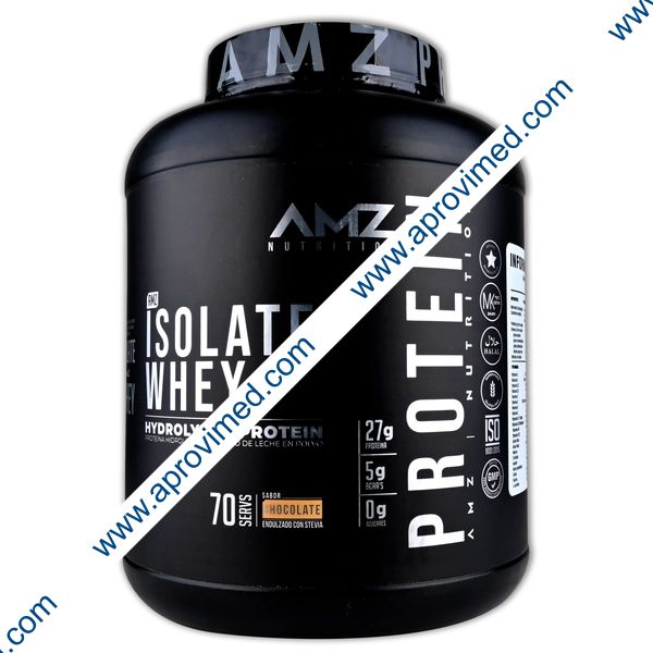 ISOLATE WHEY (AMZ) POLVO Sabor Chocolate Bote 2.310 KG.