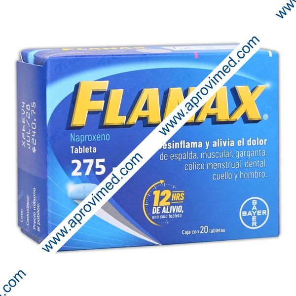 FLANAX 12H c/ 20 TABS. 275 MG.