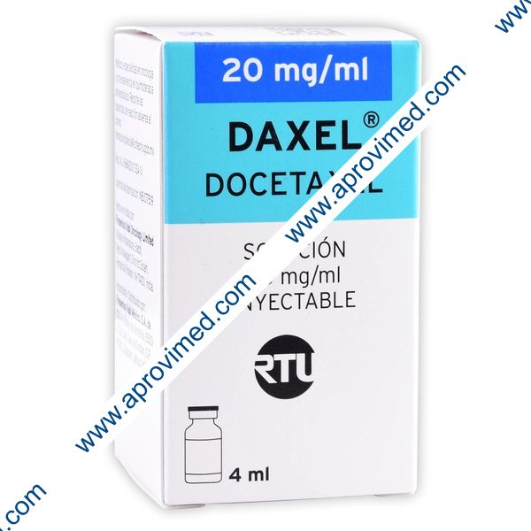 DAXEL RTU Sol. Iny. c/1 FCO. AMP. 4 ML. 20 MG/1 ML. (80mg/4ml.)
