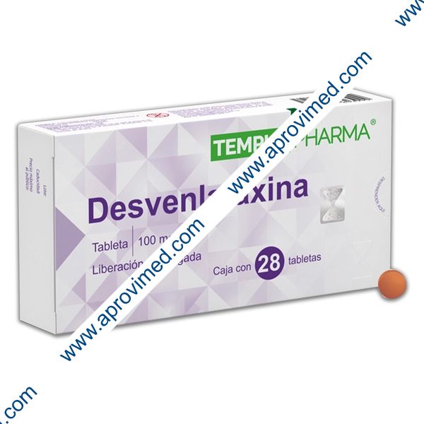 DESVENLAFAXINA (TempusPharma) c/28 TABS. L.P. 100 MG.