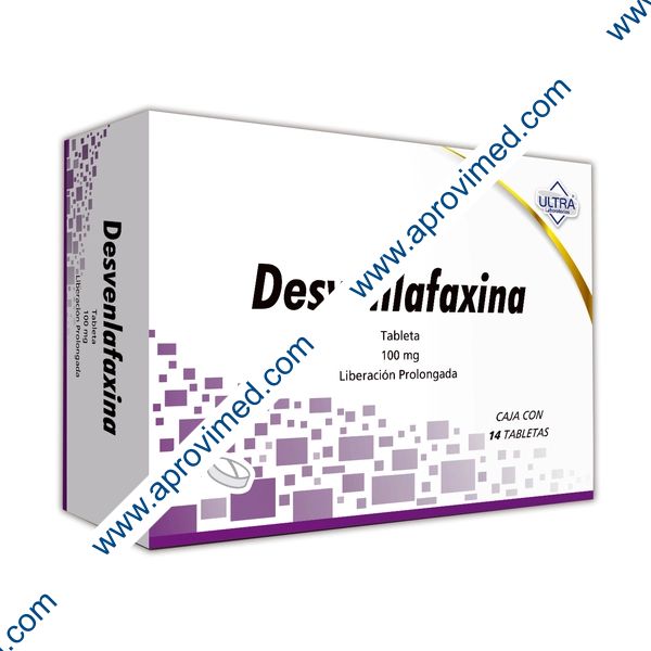 DESVENLAFAXINA (Ultra) c/14 TABS. L.P. 100 MG.