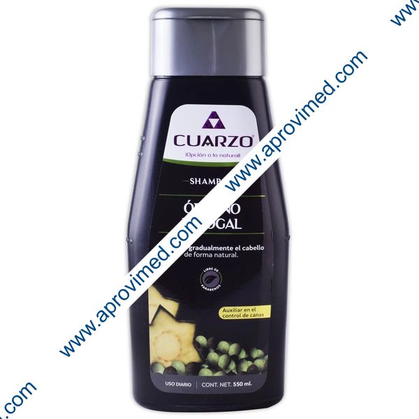 SHAMPOO ORGANO Y NOGAL (Cuarzo) 550 ML.