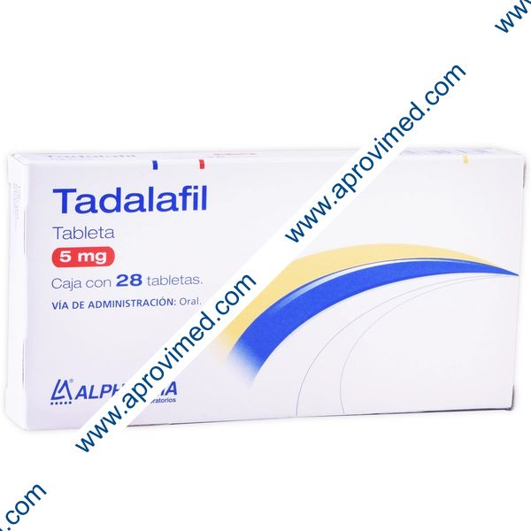 TADALAFIL (Alpharma) c/ 28 TABS. 5 MG.