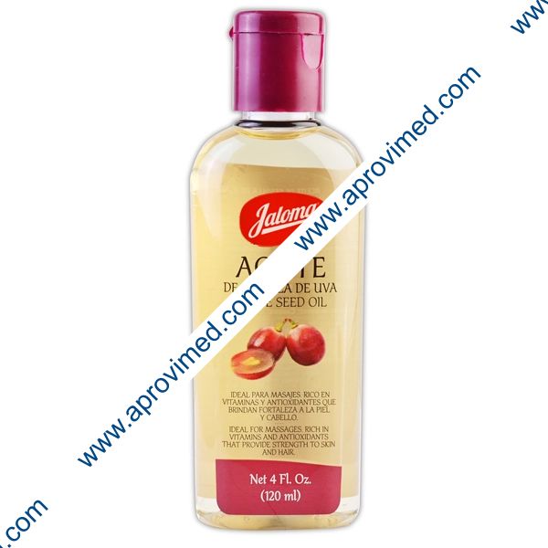 ACEITE de SEMILLA DE UVA (Jaloma) Fco. c/120 ML.