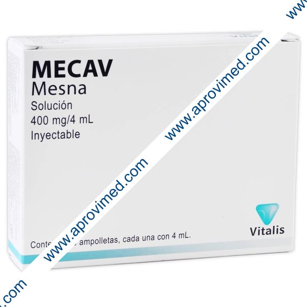 MECAV Sol. Iny. c/5 AMPTAS. 400 MG/4 ML.