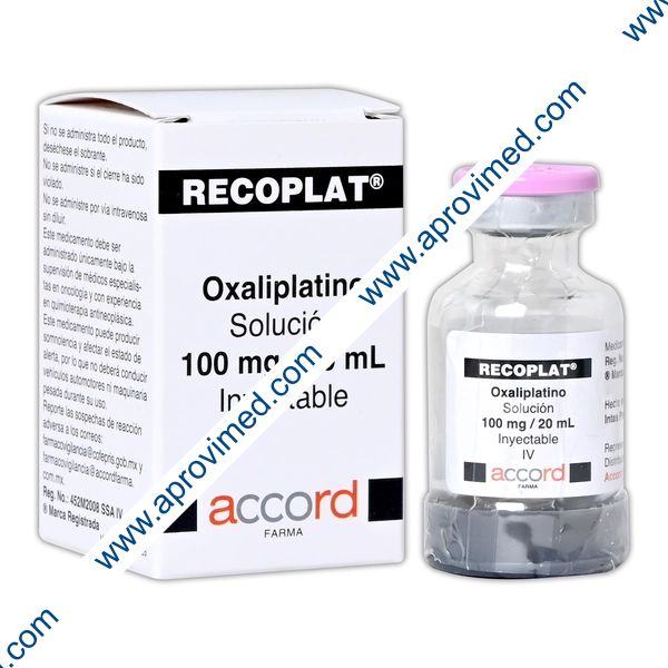 RECOPLAT Sol. Iny. c/1 FCO. AMP. 100 MG/20 ML.