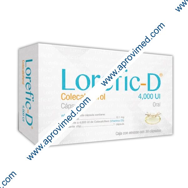 LOREFIC-D c/30 CAPS. 4000 UI.