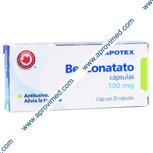 BENZONATATO (Apotex) c/20 CAPS. 100 MG.