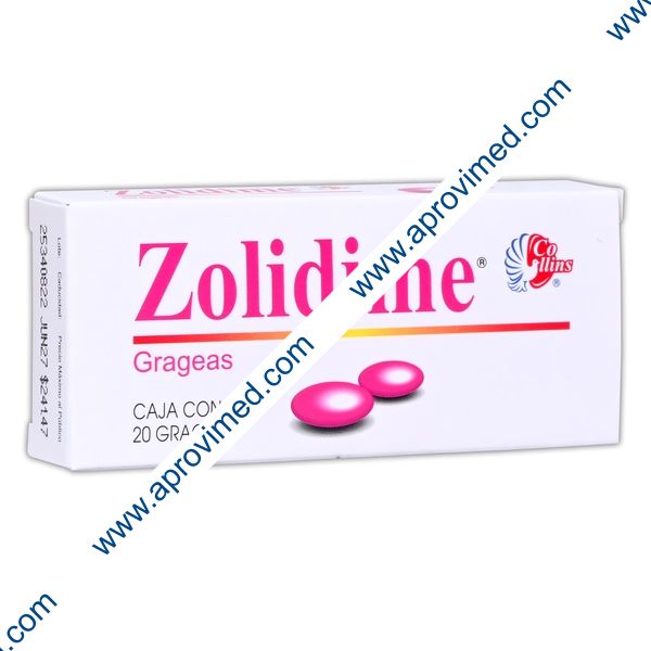 ZOLIDIME c/20 GRAG. 200/100/0.5/200 MG.