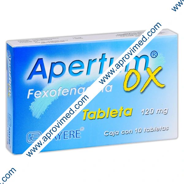 APERTUM-OX c/10 TABS. 120 MG.