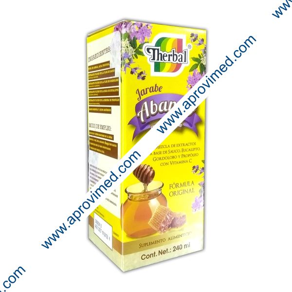 ABANGO con sauco y propóleo JARABE 240 ML.