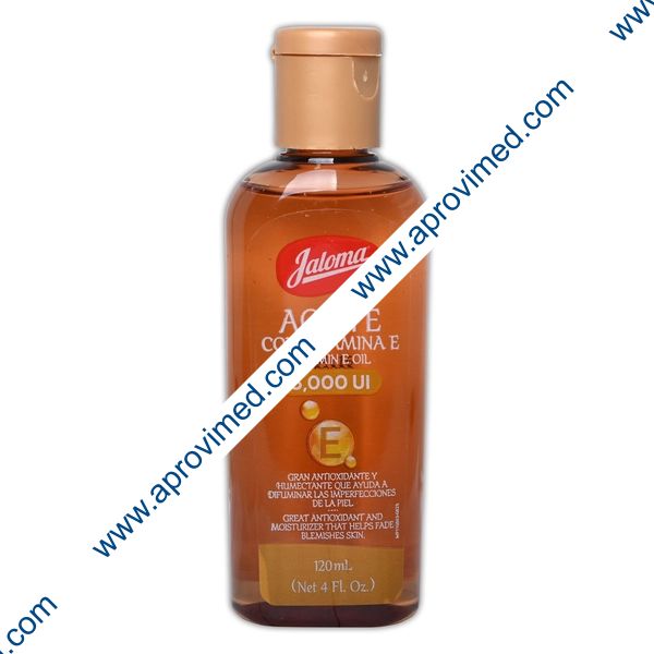 ACEITE CON VITAMINA-E (Jaloma) Fco. 120 ML. 5000 UI.