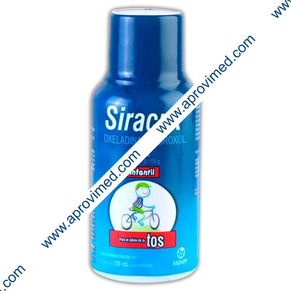 SIRACUX JARABE INFANTIL Fco. 120 ML. 0.100-0.115 G/100 ML.