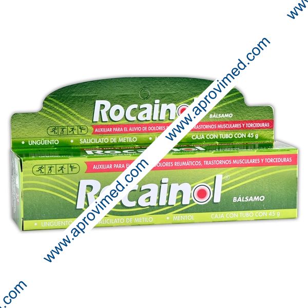 ROCAINOL BÁLSAMO Tubo c/45 G. 16-8 G/100 G.