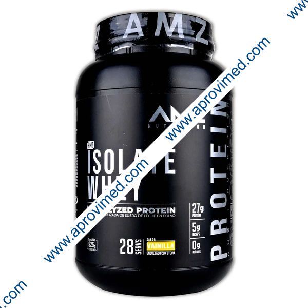 ISOLATE WHEY (AMZ) POLVO Sabor Vainilla Bote  925 G.
