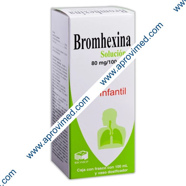 BROMHEXINA (Biomep) SOL. Infantil Fco. 100 ML.  80 MG/100 ML.