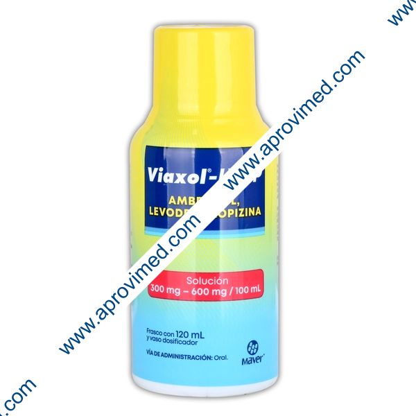 VIAXOL-LVDP SOL. Fco. 120 ML. 300-600 MG/100 ML.