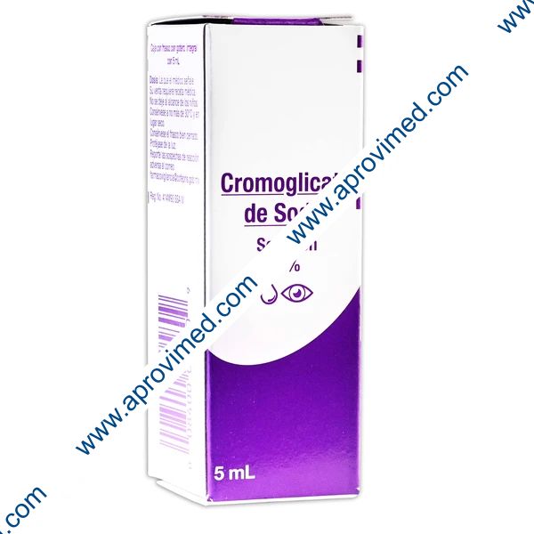 CROMOGLICATO de SODIO (Grin) Sol. Oft. 4% Fco. Gotero 5 ML.