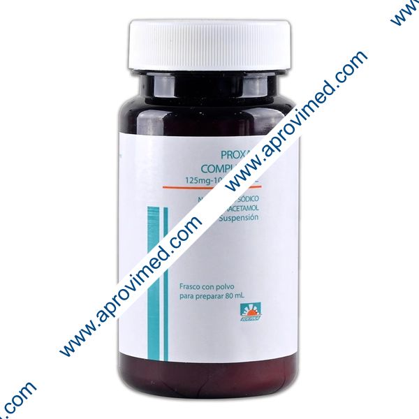 PROXAN COMPUESTO SUSP. Fco. 80 ML. 125-100 MG/5 ML.