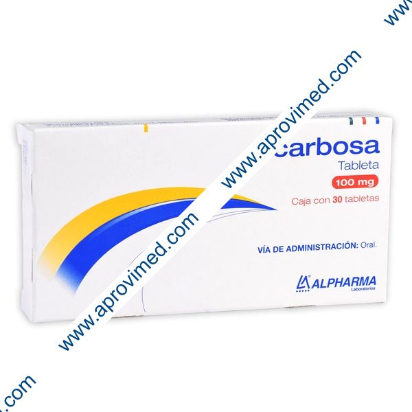 ACARBOSA (Alpharma) c/30 TABS. 100 MG.