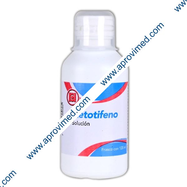 KETOTIFENO (Randall) SOL. Fco. 120 ML. 20 MG/100 ML.