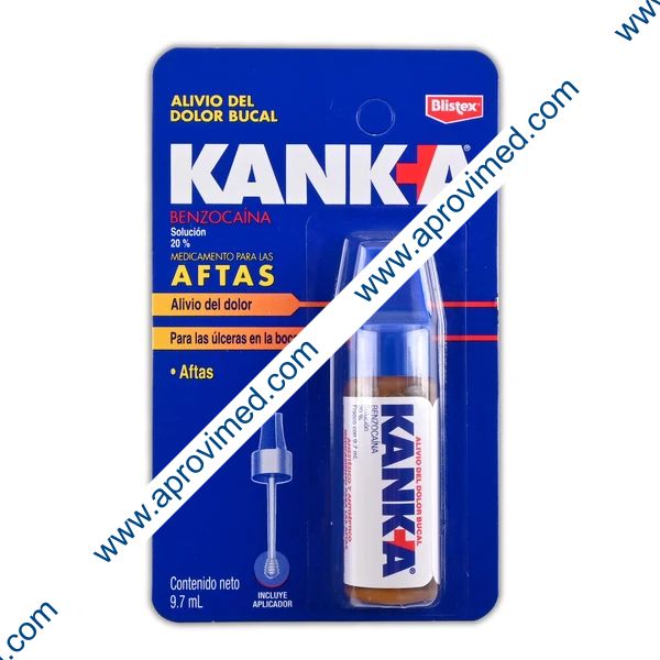 KANK-A SOL. Bucal 20% Fco. 9.7 ML.