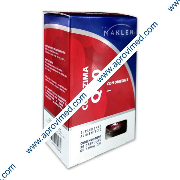 COENZIMA Q10 (Maklen) c/30 CAPS. 450 MG.