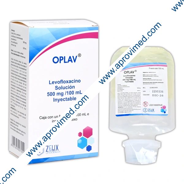 OPLAV Sol. Iny. Fco. 100 ML. 500 MG/100 ML.