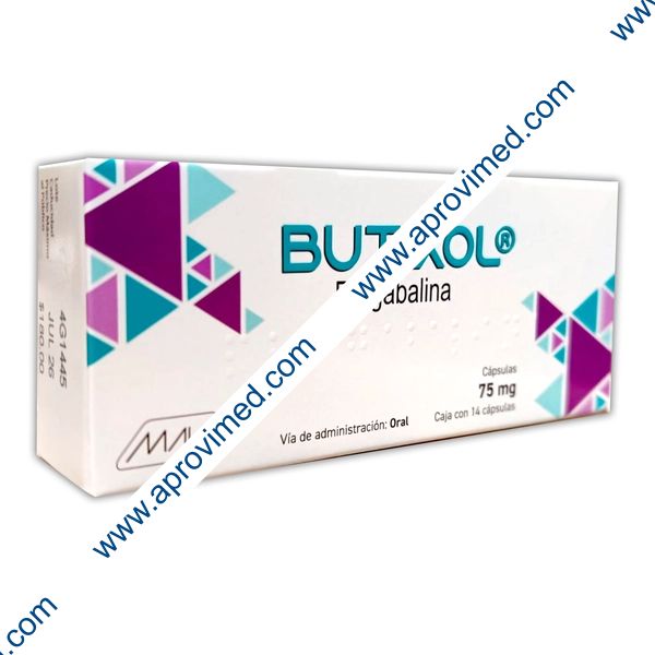 BUTIXOL c/14 CAPS. 75 MG.