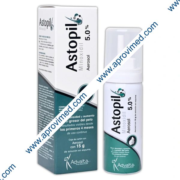 ASTOPIL SOLUCIÓN ESPUMA 5.0% Aerosol Fco. 15 G.