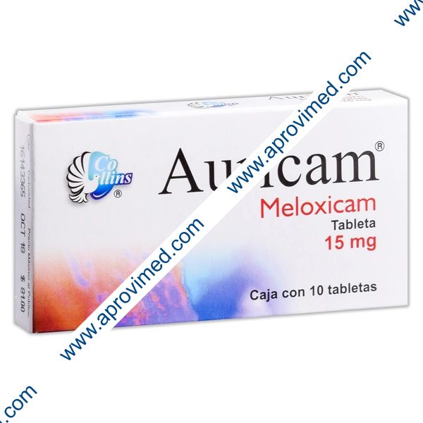 AURICAM c/10 TABS. 15 MG.