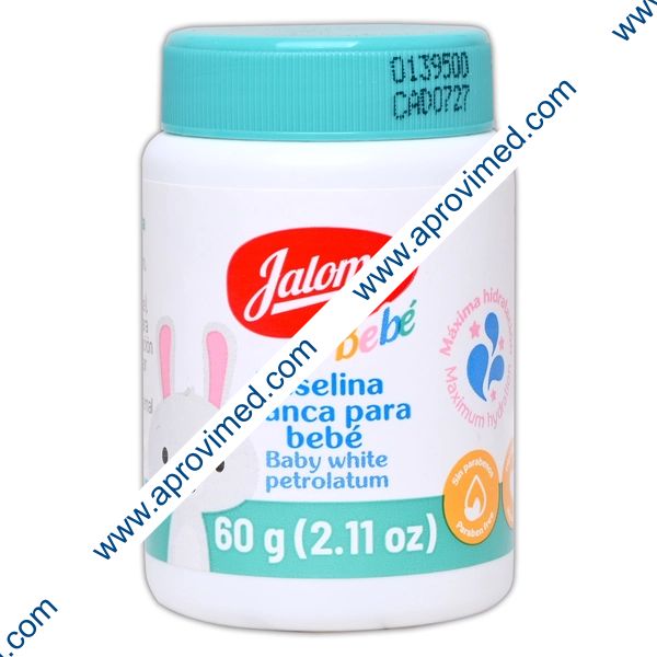 VASELINA BLANCA PARA BEBÉ (Jaloma) Tarro c/ 60 G.