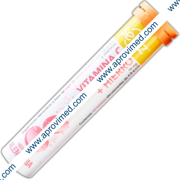 VITAMINA C+HIERRO (Seltz) c/20 TABS. EFERVS. Sab. Toronja 4.0 G.