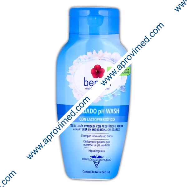 BENZAL CUIDADO pH WASH c/LACTO PREBIÓTICO Fco. c/240 ML.