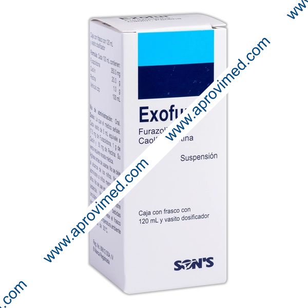 EXOFUR SUSP. Fco. 120 ML. 0.350-20-1 G/100 ML.