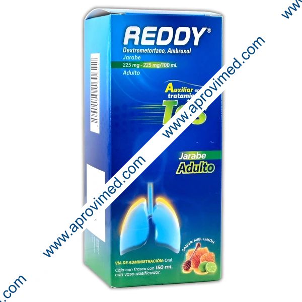 REDDY JARABE Adulto Fco. 150 ML. 225-225 MG/100 ML.
