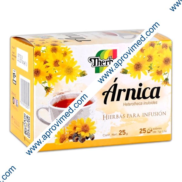 ÁRNICA p/Infusión c/25 SOBS. 1 G.
