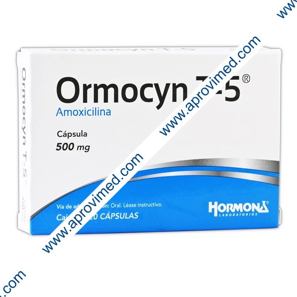ORMOCYN T-5 c/20 CAPS. 500 MG.